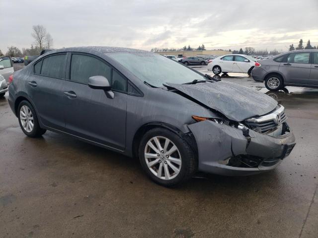  HONDA CIVIC 2012 Gray