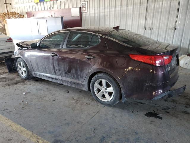 KIA OPTIMA 2015 Burgundy