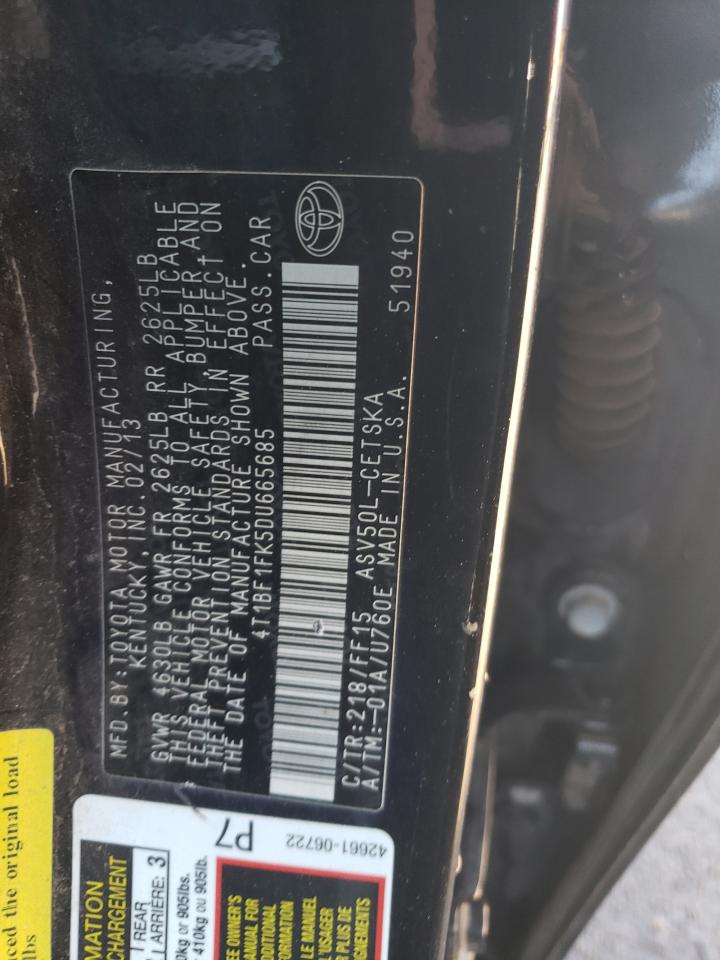 2013 Toyota Camry - Image 12