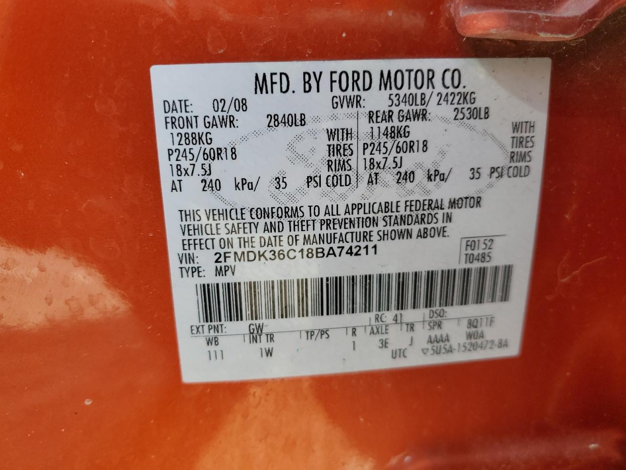 2008 Ford Edge - Image 13