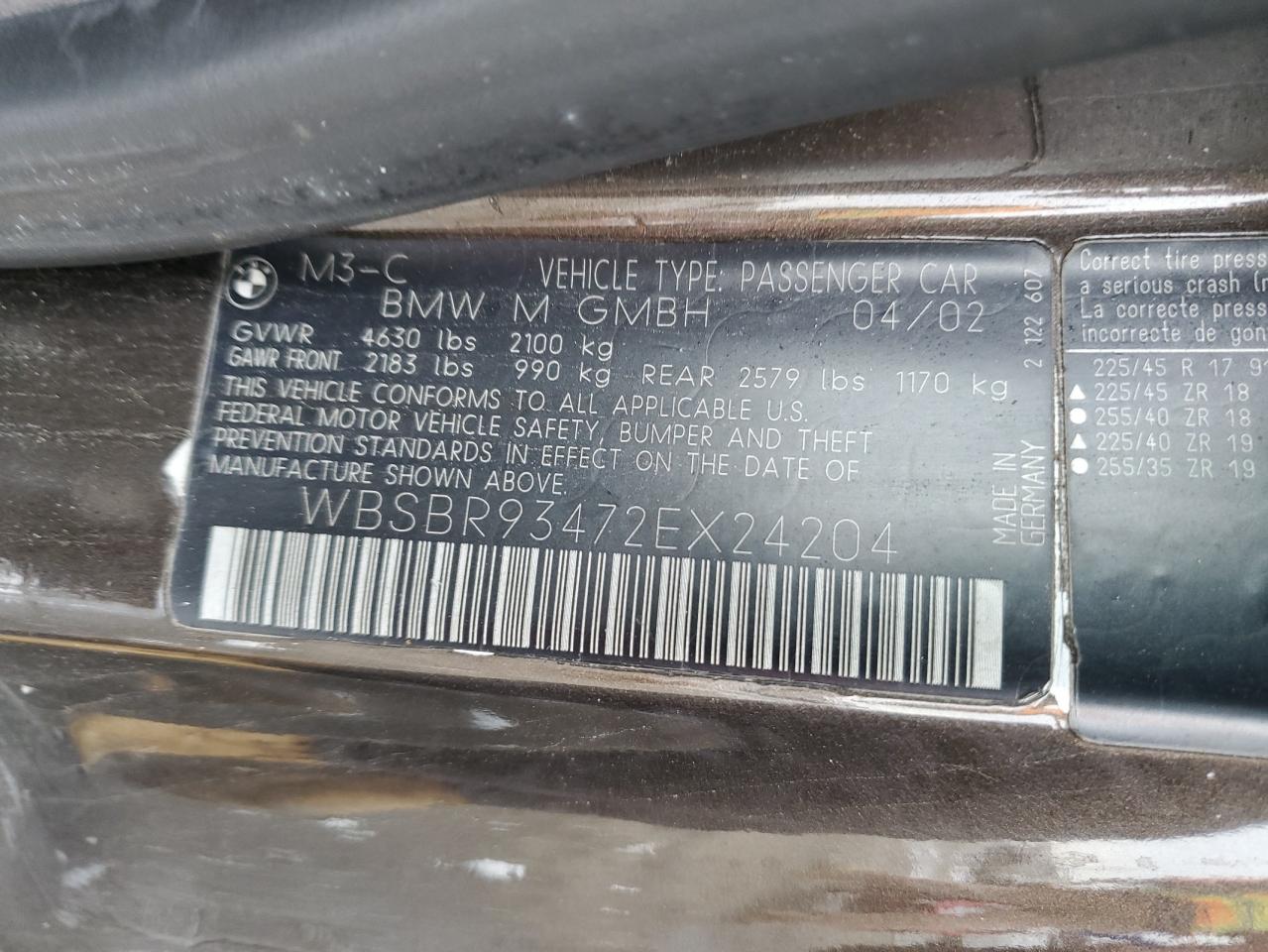 2002 BMW M3 - Image 13