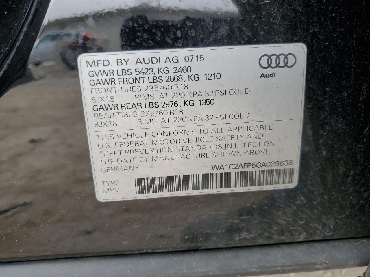 2016 Audi Q5 - Image 13