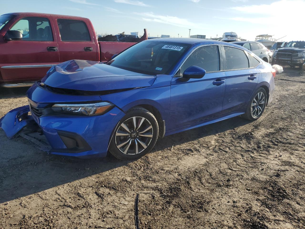 2022 Honda Civic Ex for Sale in Houston, TX - Front End
