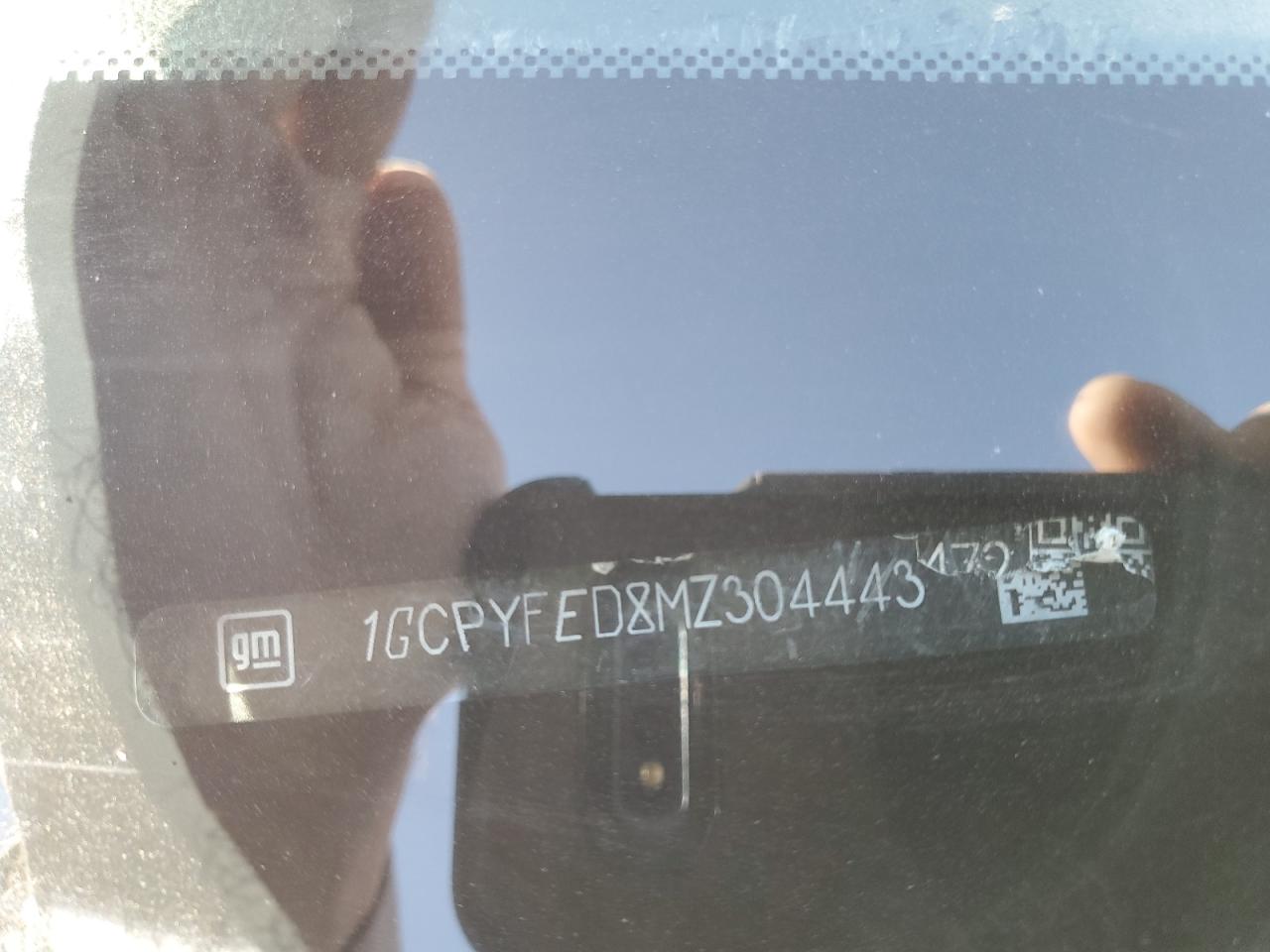 1GCPYFED8MZ304443 CHEVROLET ALL Models 2021