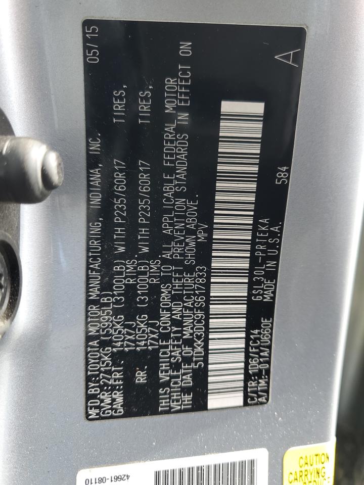 2015 Toyota Sienna - Image 13