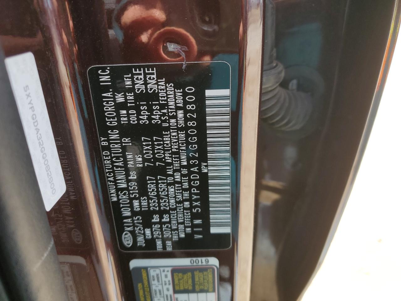 2016 Kia Sorento - Image 15