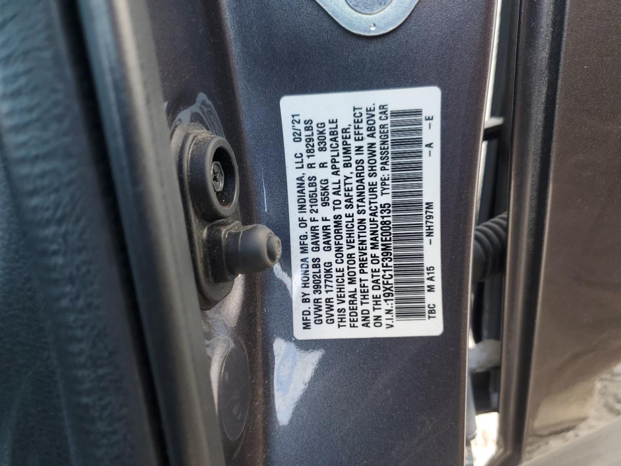 2021 Honda Civic - Image 14