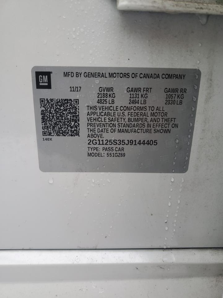2018 Chevrolet Impala - Image 13