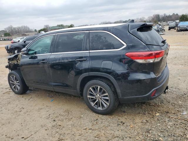  TOYOTA HIGHLANDER 2019 Czarny