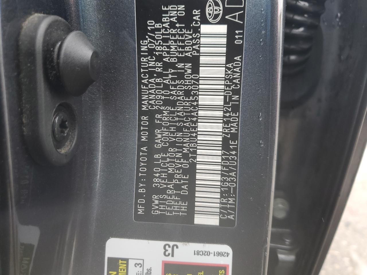 2010 Toyota Corolla - Image 12