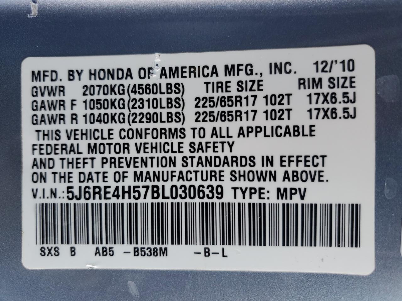 2011 Honda CR-V - Image 15