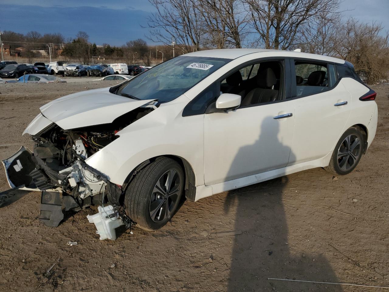 2020 Nissan Leaf Sv за продажба в Baltimore, MD - Front End
