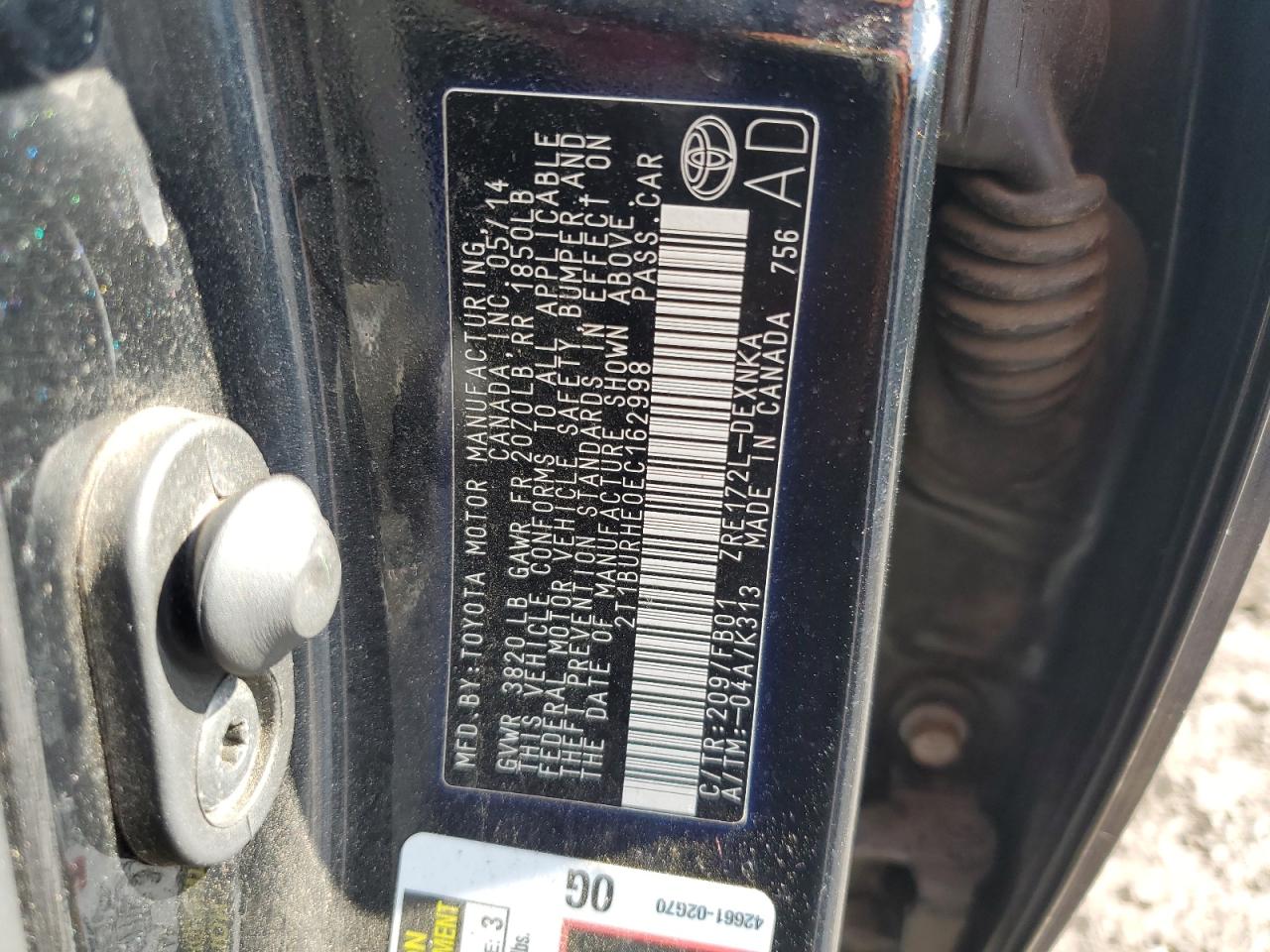 2014 Toyota Corolla - Image 12