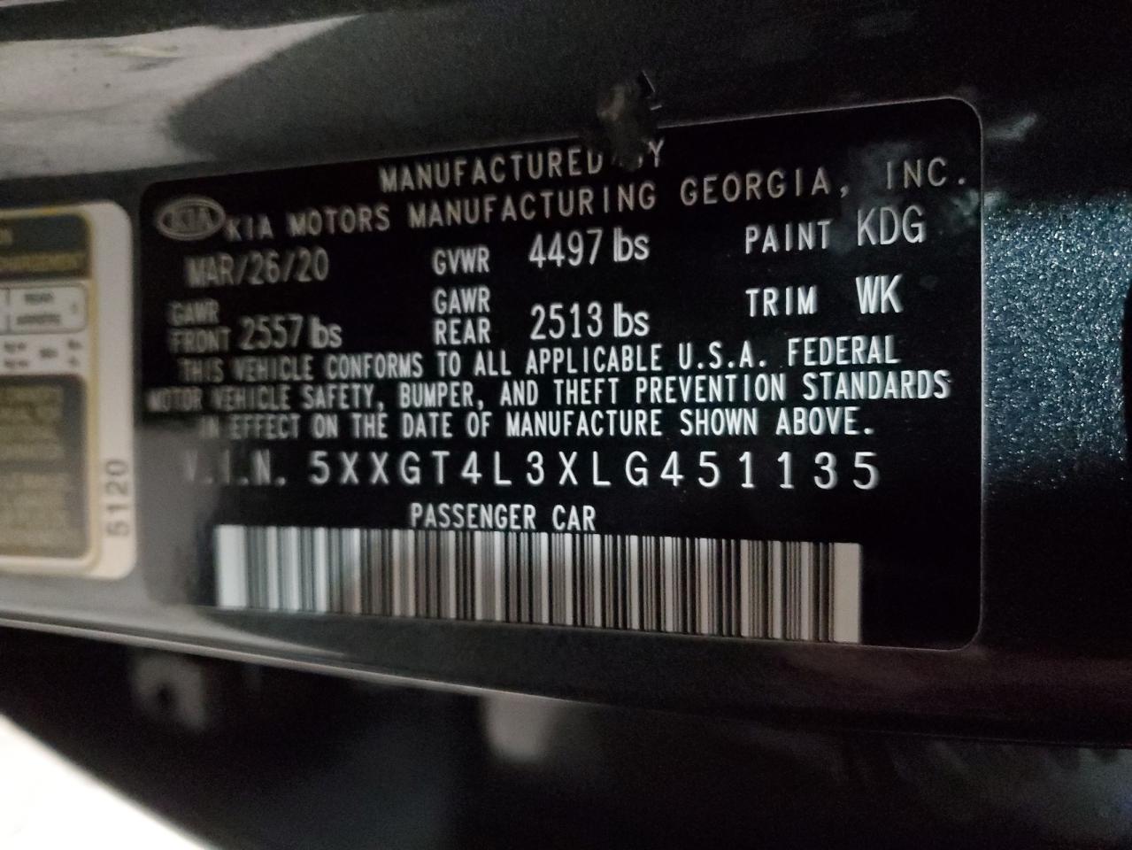2020 Kia Optima - Image 13