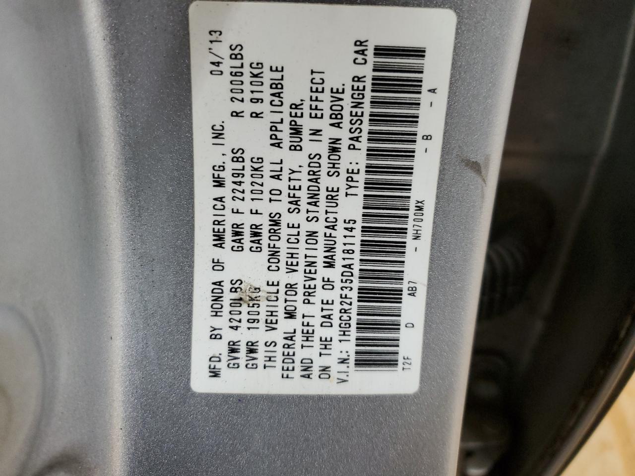 2013 Honda Accord - Image 14