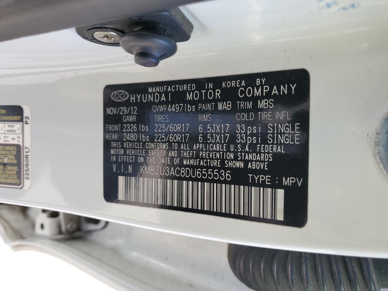 2013 Hyundai Tucson - Image 15