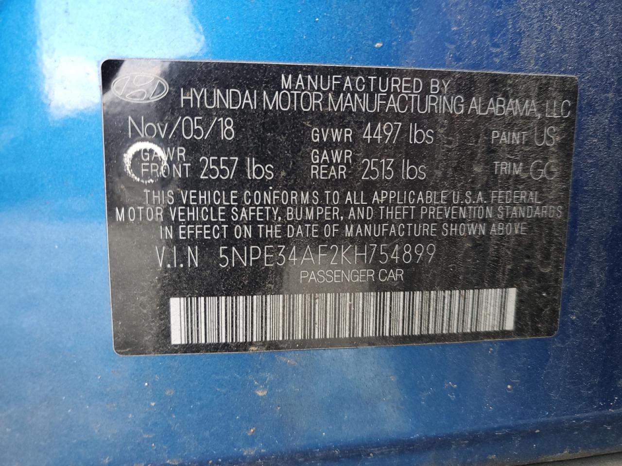2019 Hyundai Sonata - Image 14