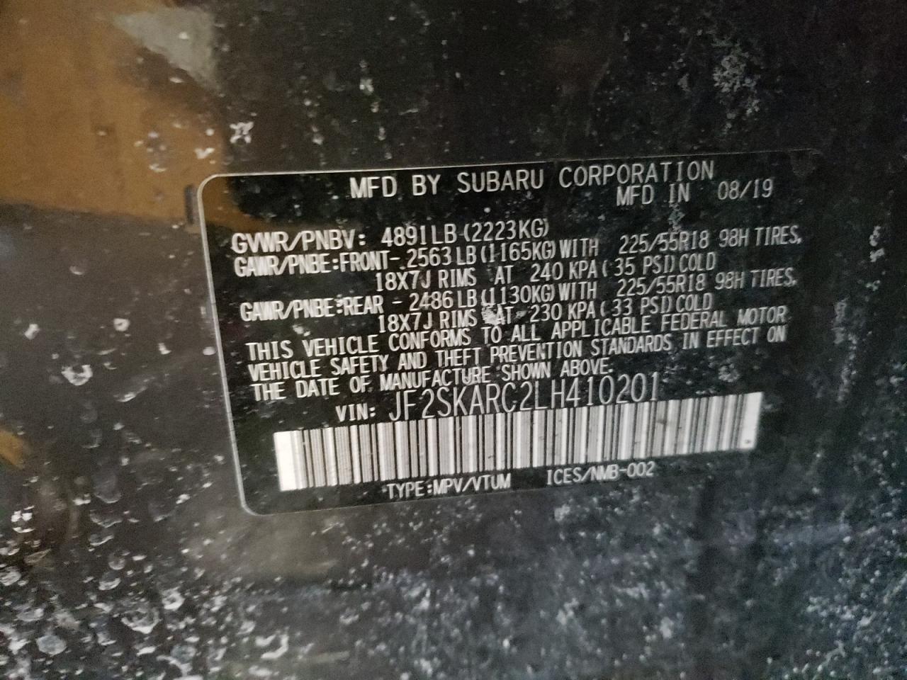 2020 Subaru Forester - Image 12