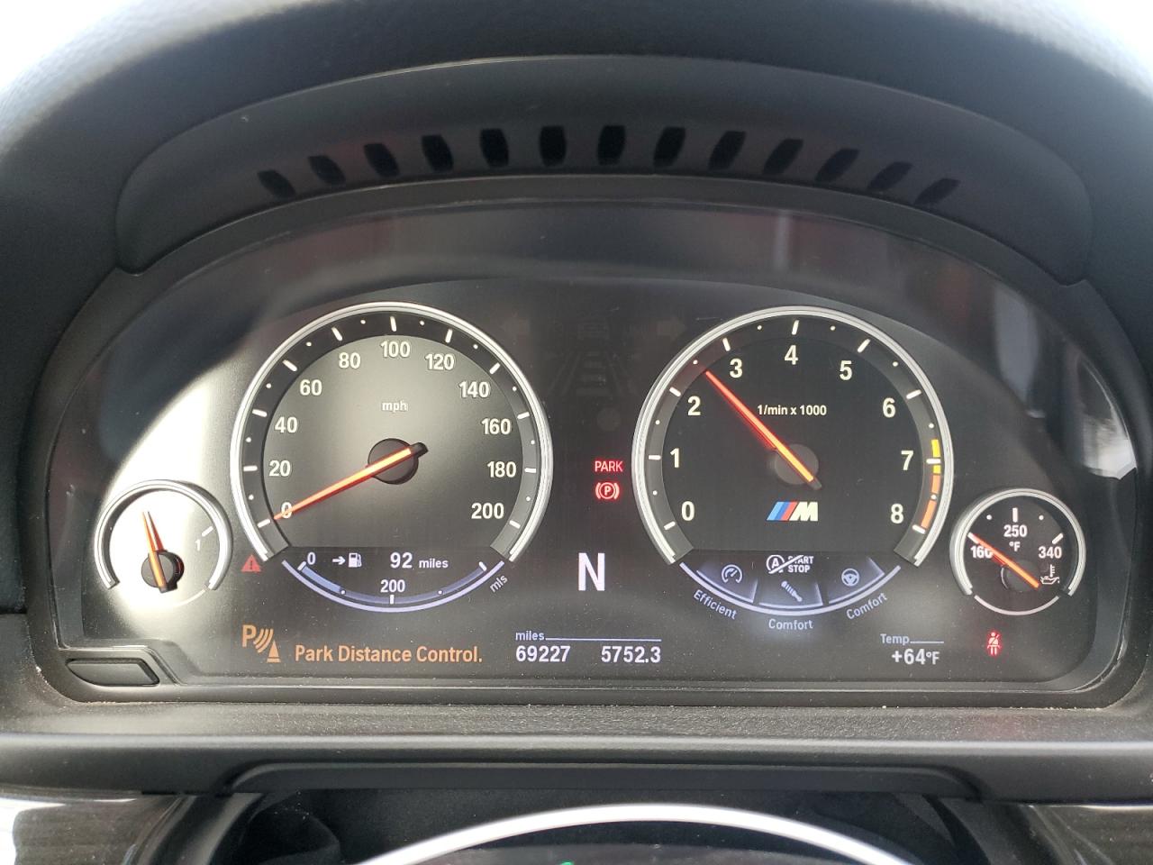 2013 BMW M5 VIN: WBSFV9C5XDC773580 Lot: 44001485