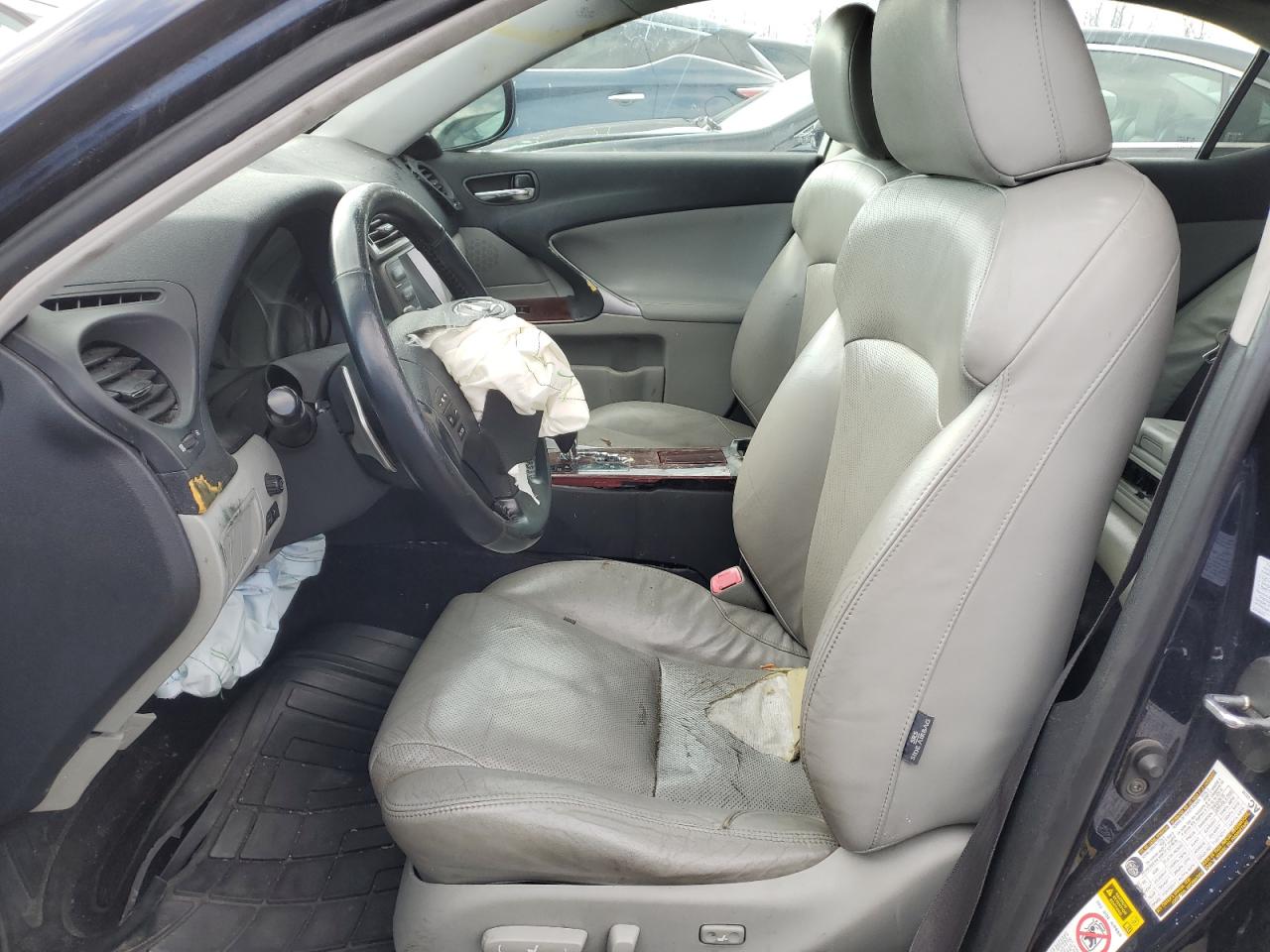 2007 Lexus Is 250 VIN: JTHCK262475008593 Lot: 43154125