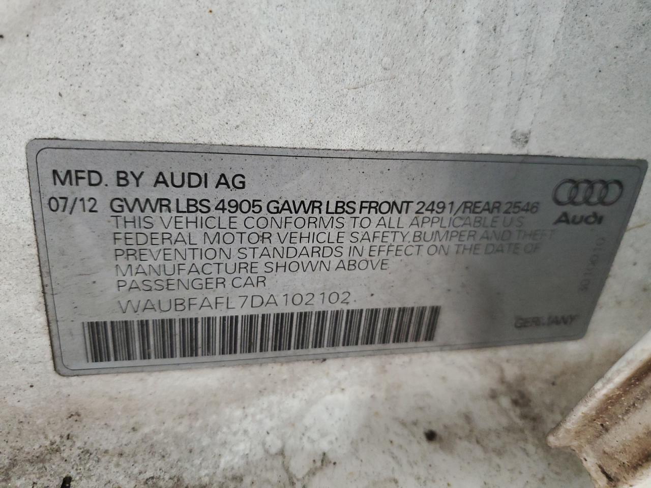 2013 Audi A4 - Image 12