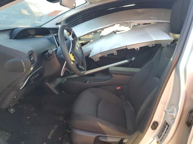  TOYOTA PRIUS 2020 Серебристый