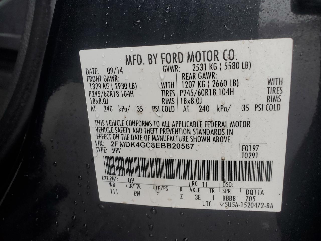 2014 Ford Edge - Image 15