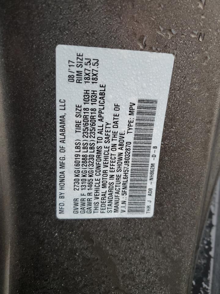 2018 Honda Odyssey - Image 15
