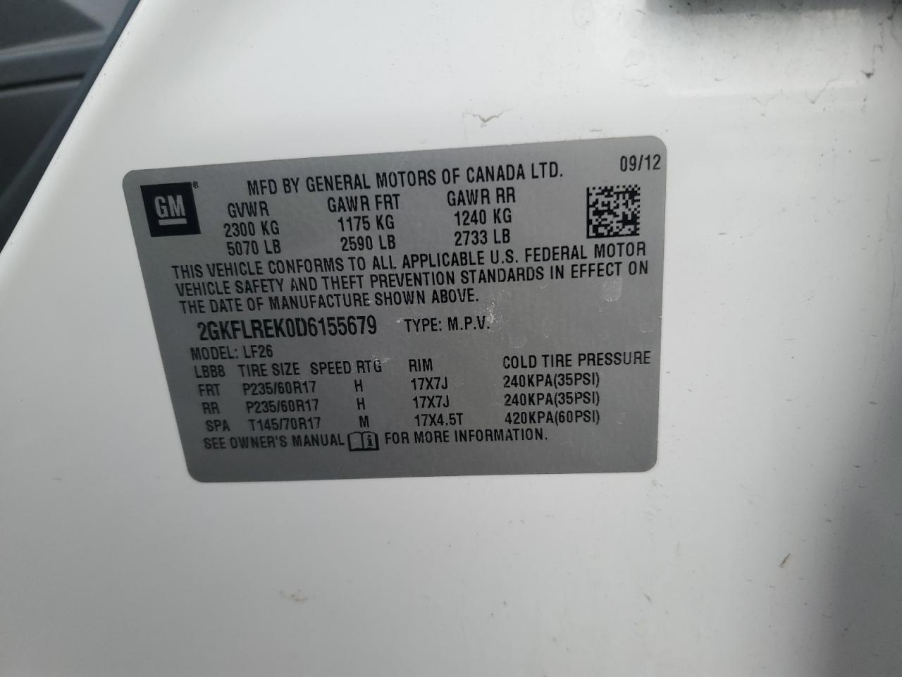 2013 GMC Terrain - Image 13