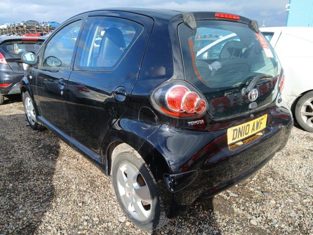 2010 TOYOTA AYGO BLACK