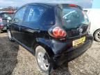 2010 TOYOTA AYGO BLACK for sale at Copart ROCHFORD