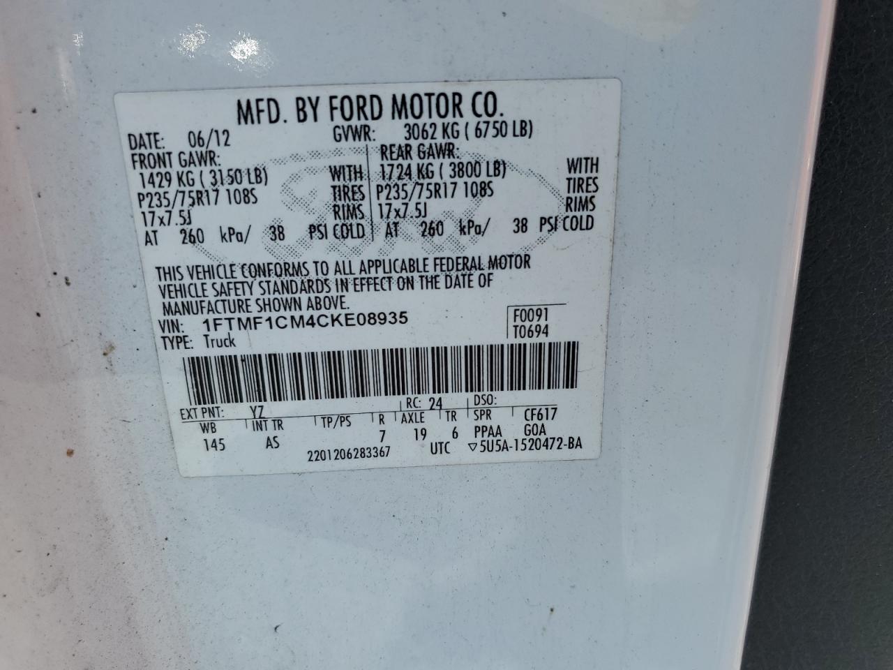 2012 Ford F-150 - Image 12