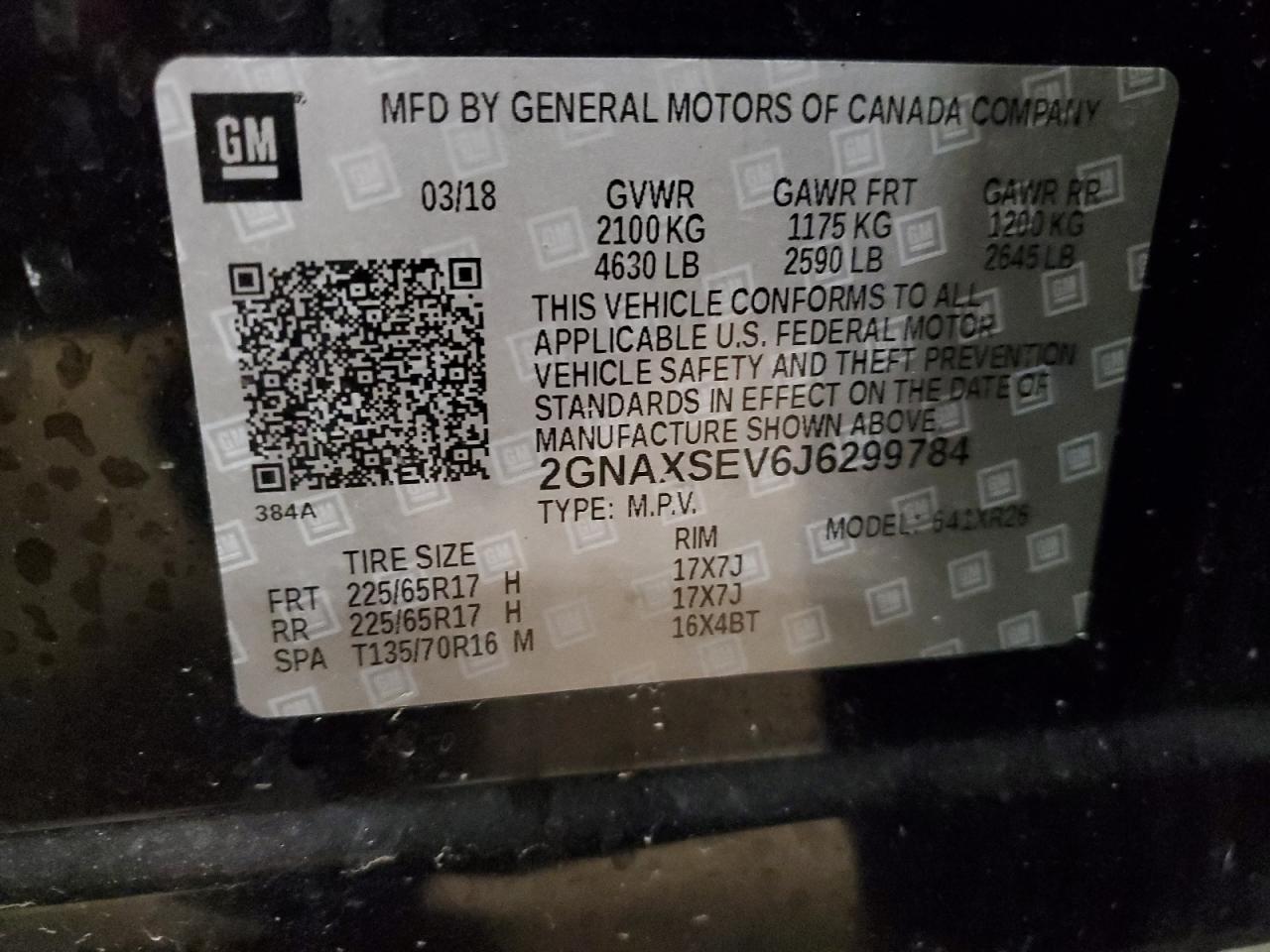2018 Chevrolet Equinox - Image 13