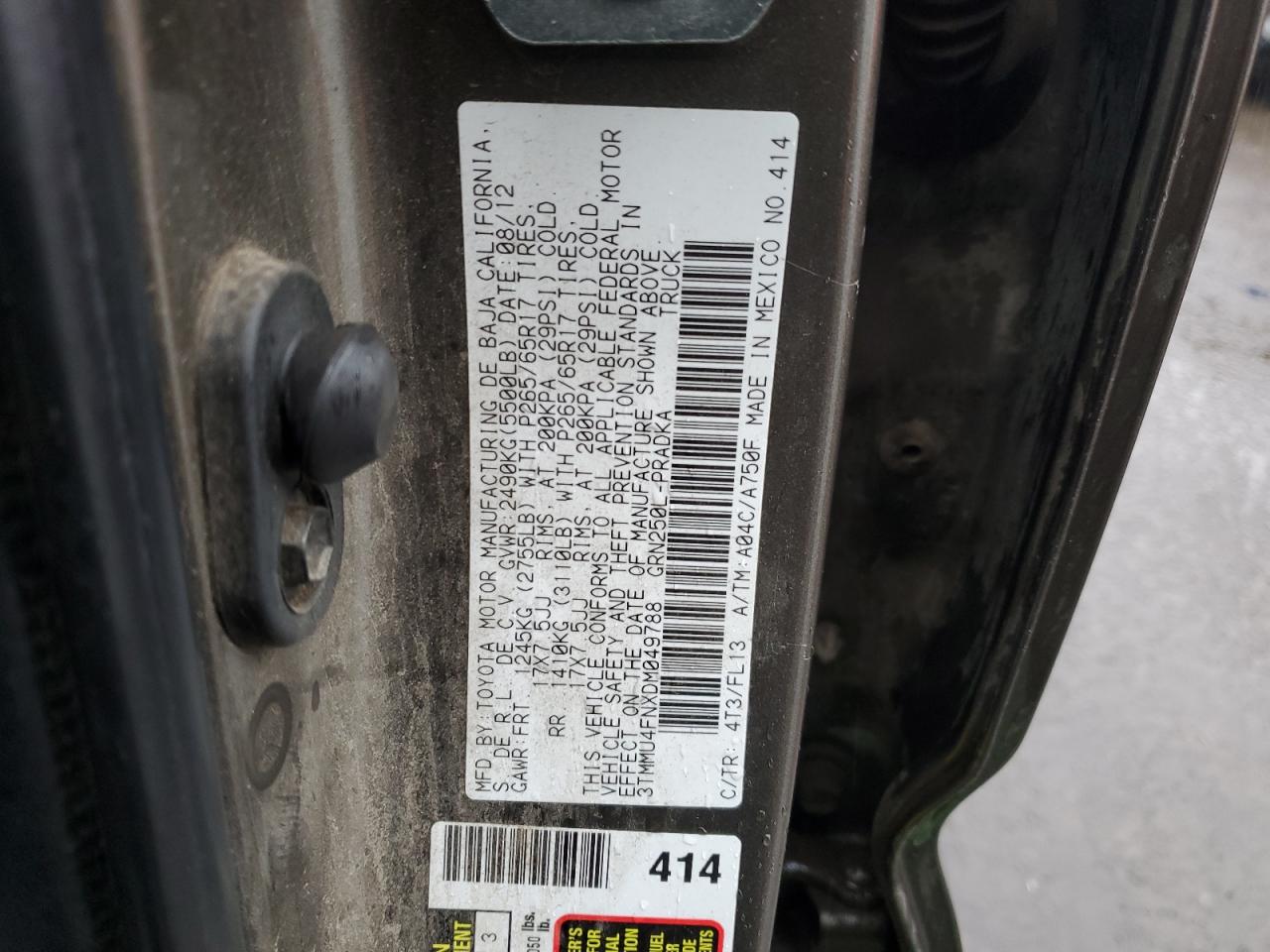 2013 Toyota Tacoma - Image 12