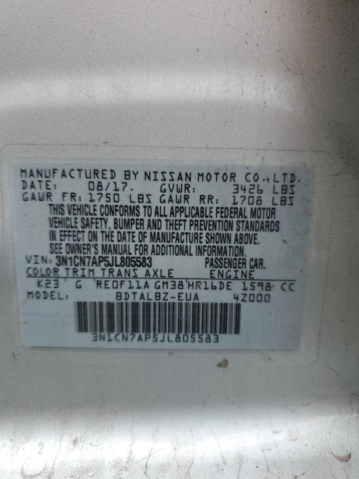 2018 Nissan Versa - Image 12