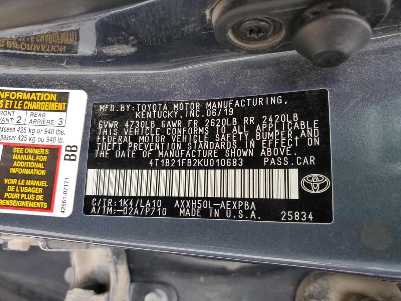 2019 Toyota Avalon - Image 12