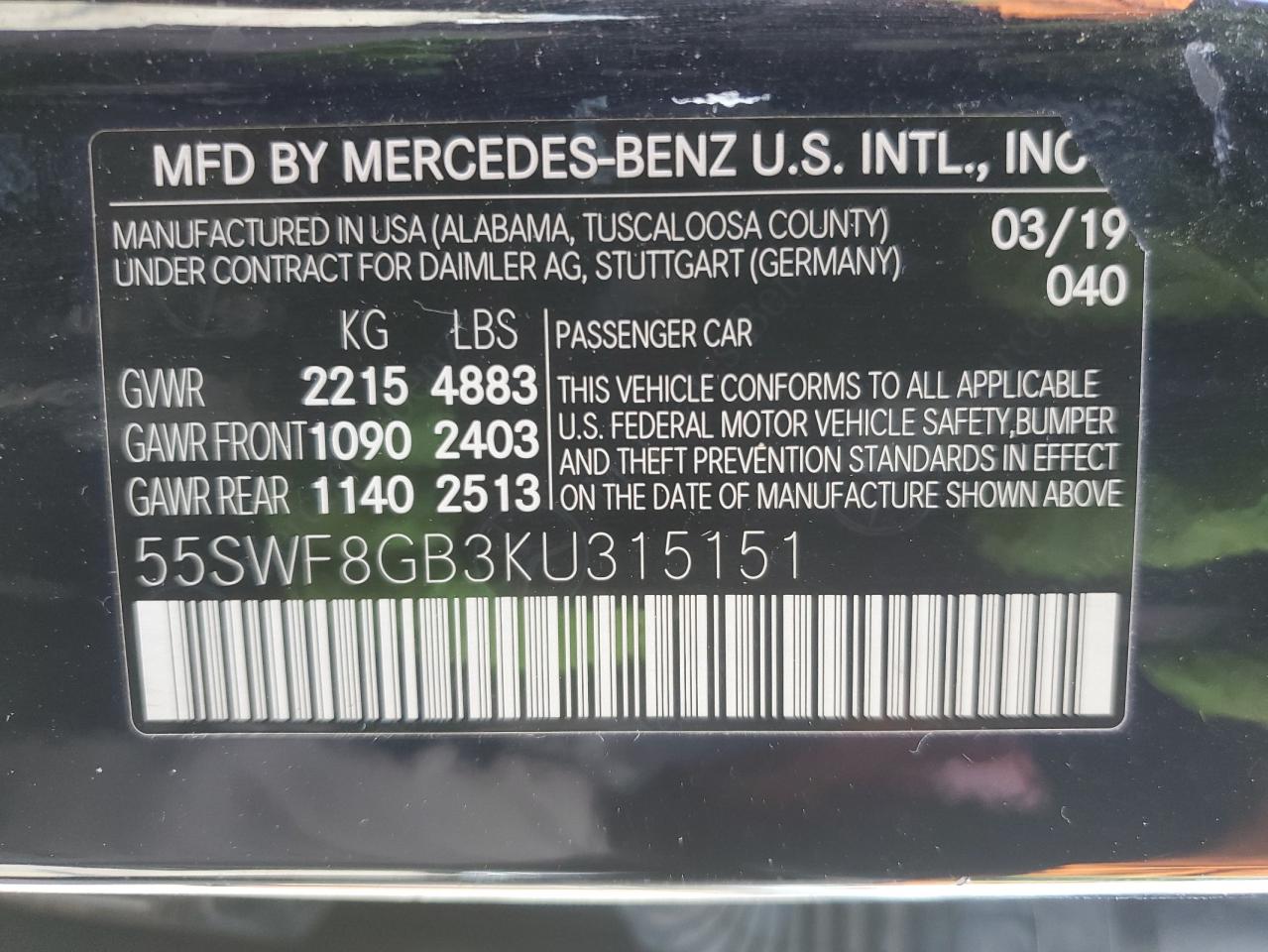 2019 Mercedes-Benz C-klasse - Image 14