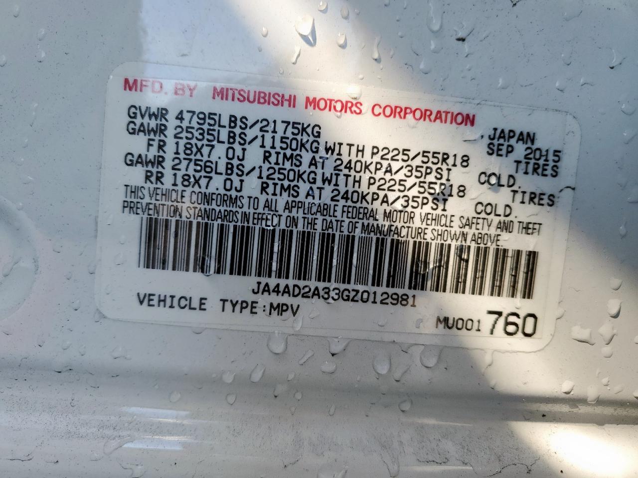 2016 Mitsubishi Outlander - Image 13