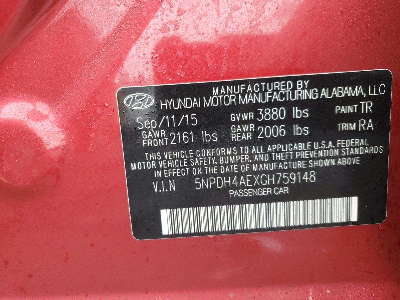 2016 Hyundai Elantra - Image 13