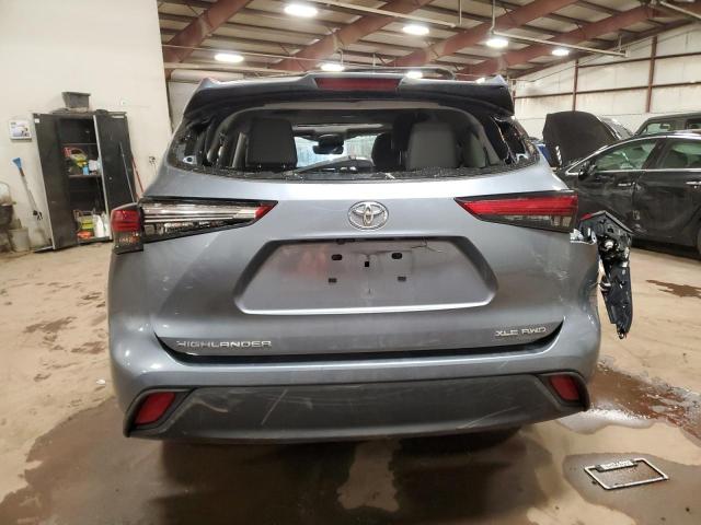  TOYOTA HIGHLANDER 2023 Granatowy