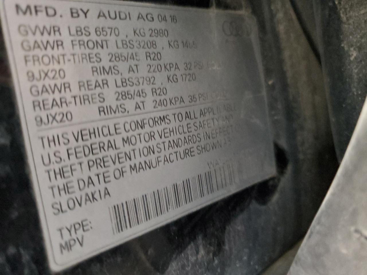 2017 Audi Q7 - Image 13