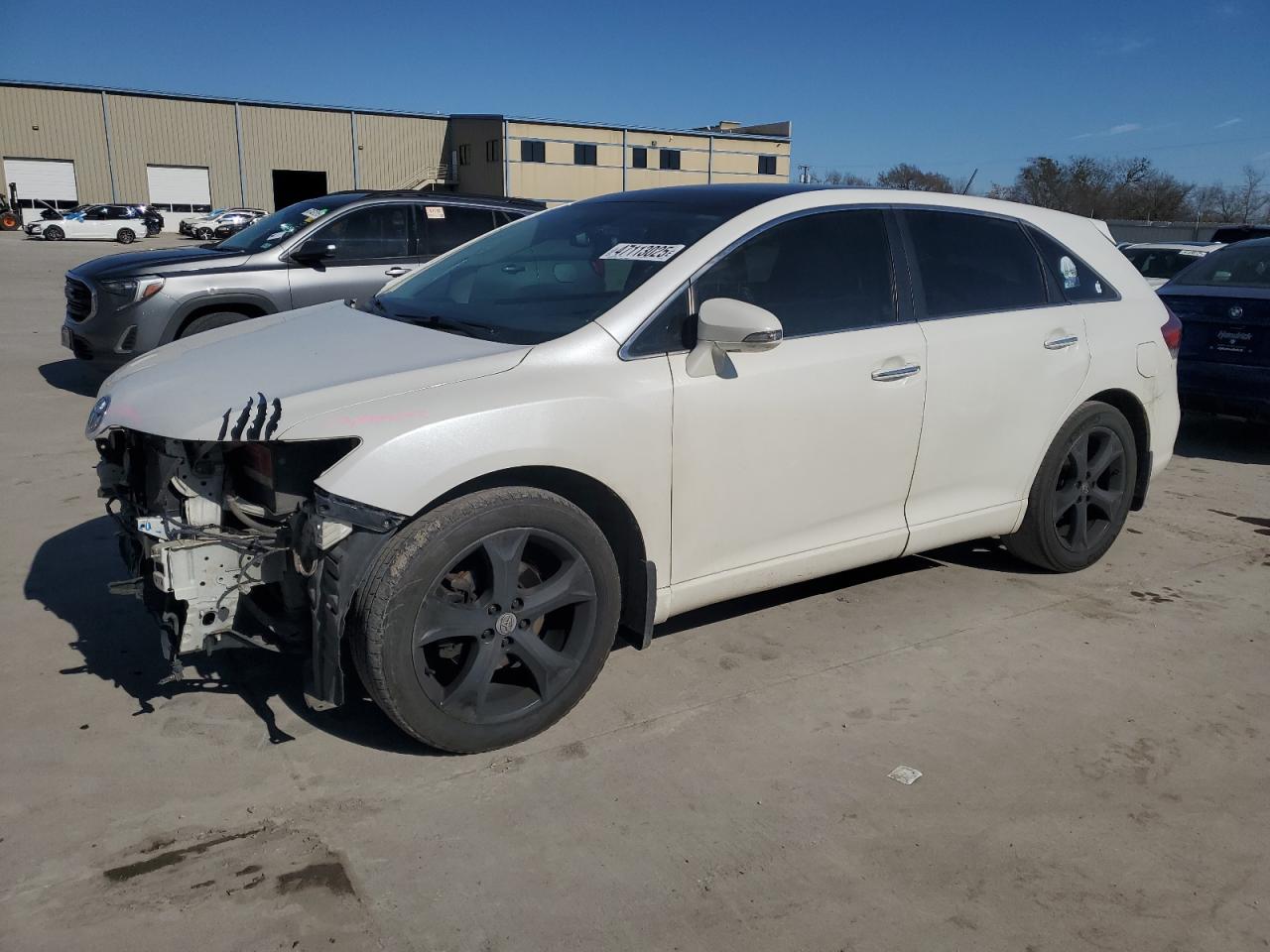 2013 Toyota Venza Le للبيع في Wilmer، TX - Front End