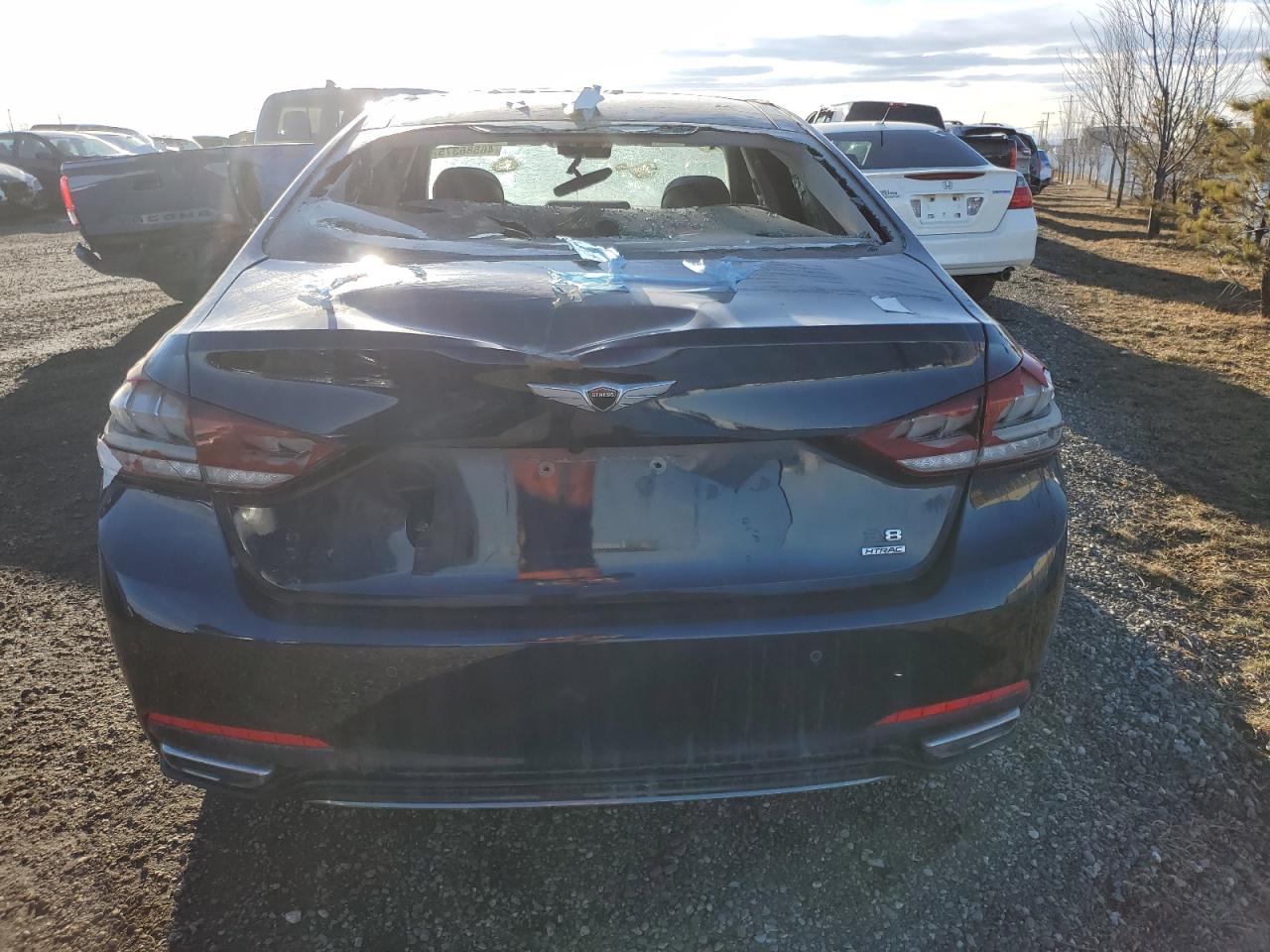 2018 Genesis G80 Base VIN: KMHGN4JE4JU246542 Lot: 46586375