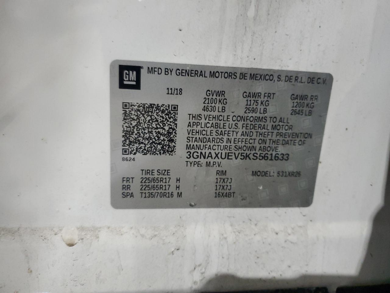 2019 Chevrolet Equinox - Image 13