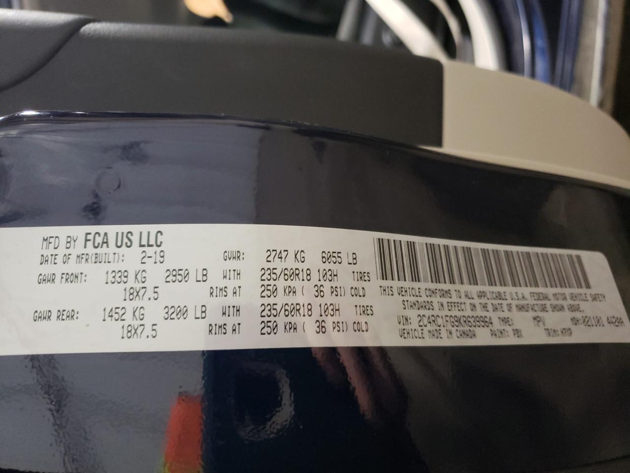 2019 Chrysler Pacifica - Image 13
