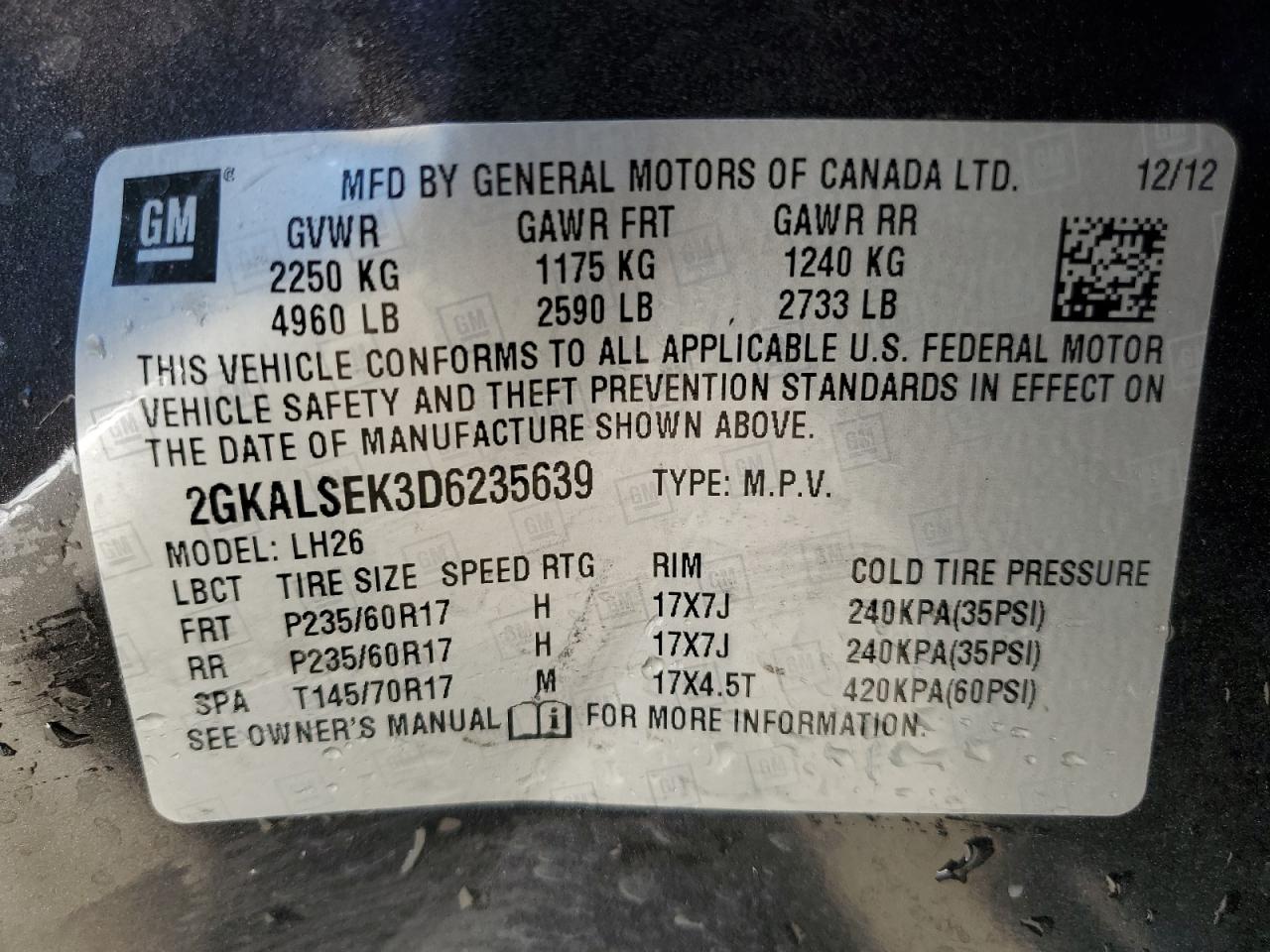 2013 GMC Terrain - Image 14