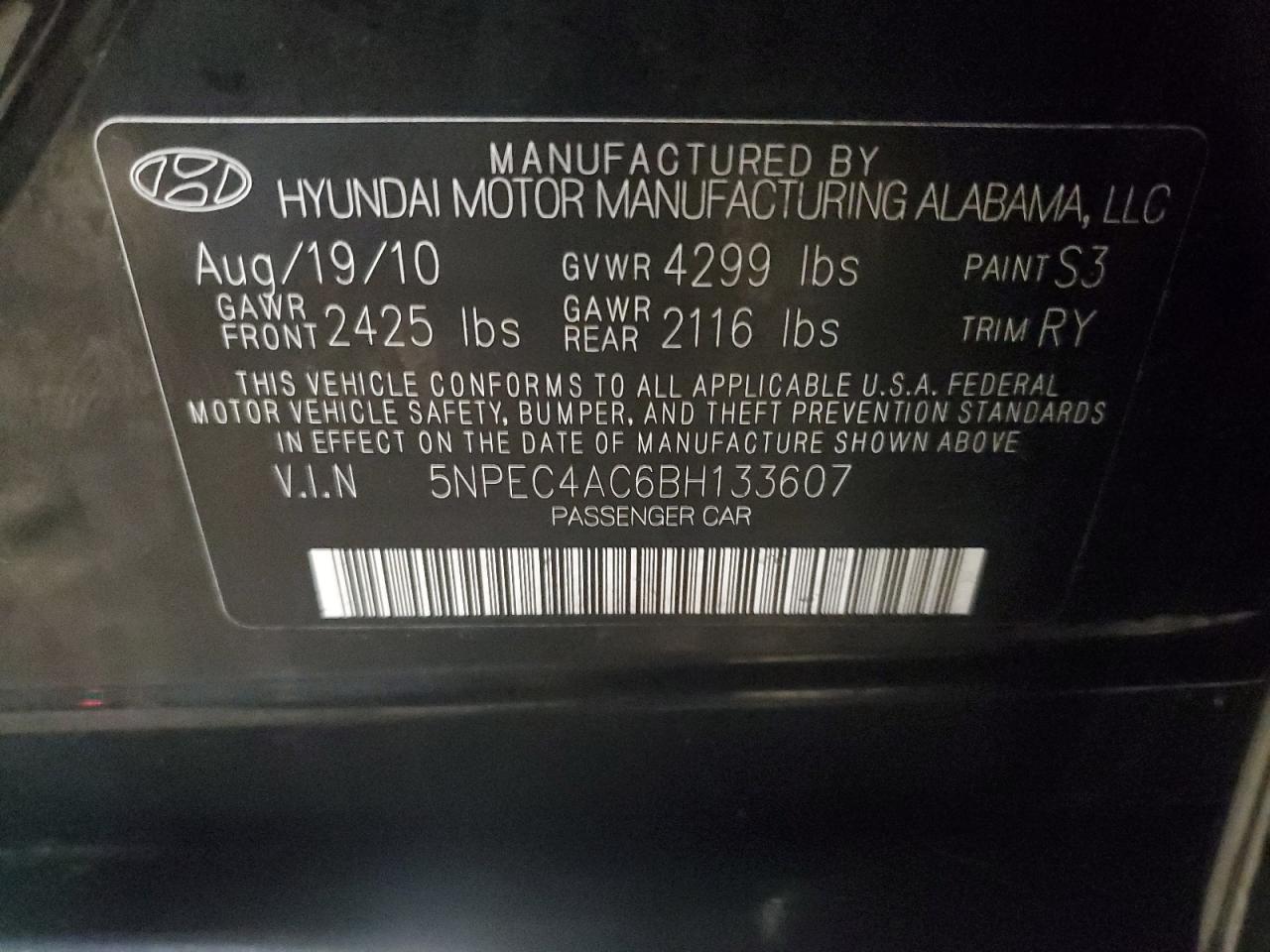 2011 Hyundai Sonata - Image 12