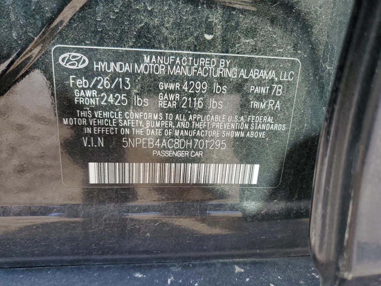 2013 Hyundai Sonata - Image 12