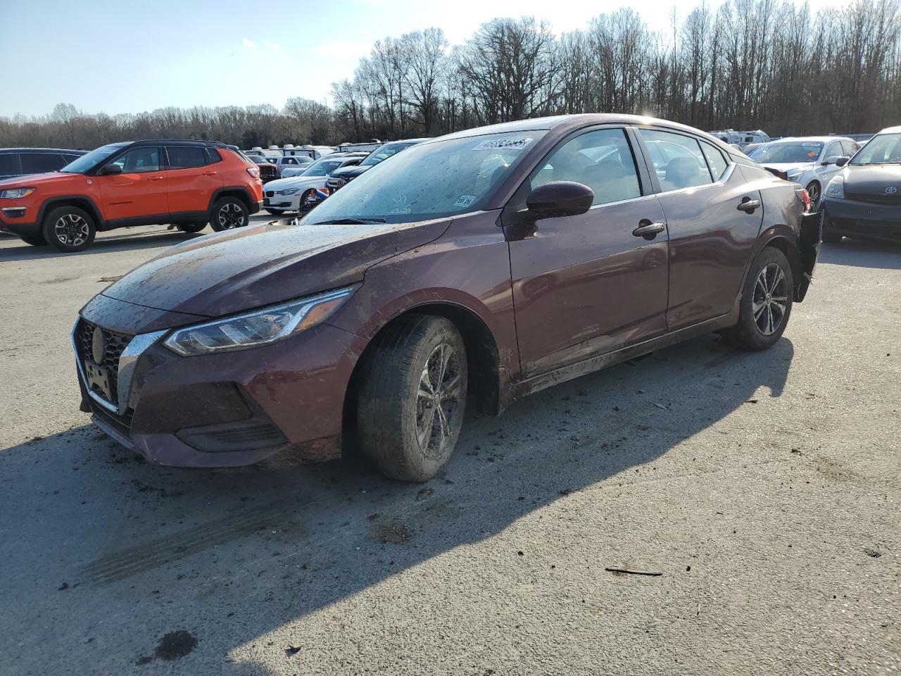 2021 Nissan Sentra Sv for Sale in Glassboro, NJ - All Over