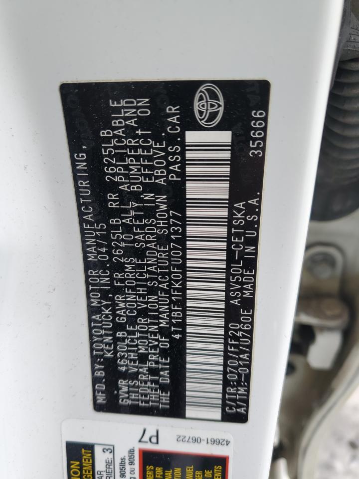 2015 Toyota Camry - Image 12